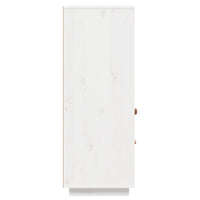 Thumbnail for Highboard Weiß 100x40x108,5 cm Massivholz Kiefer