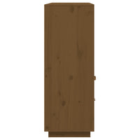 Thumbnail for Highboard Honigbraun 100x40x108,5 cm Massivholz Kiefer