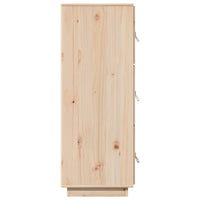 Thumbnail for Highboard 34x40x108,5 cm Massivholz Kiefer