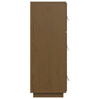 Thumbnail for Highboard Honigbraun 34x40x108,5 cm Massivholz Kiefer