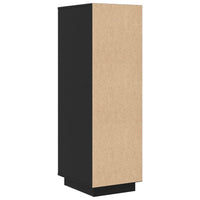 Thumbnail for Highboard Schwarz 34x40x108,5 cm Massivholz Kiefer