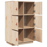 Thumbnail for Highboard 67x40x108,5 cm Massivholz Kiefer