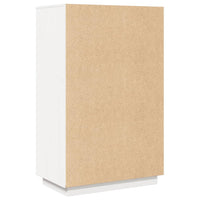 Thumbnail for Highboard Weiß 67x40x108,5 cm Massivholz Kiefer