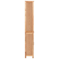 Thumbnail for Badschrank 42x29x182 cm Massivholz Nussbaum