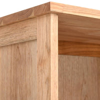 Thumbnail for Badschrank 42x29x182 cm Massivholz Nussbaum