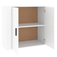 Thumbnail for Sideboard Weiß 80x33x70 cm Holzwerkstoff