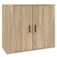 Thumbnail for Sideboard Sonoma-Eiche 80x33x70 cm Holzwerkstoff