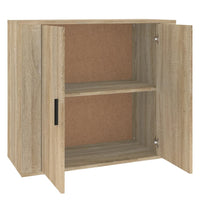 Thumbnail for Sideboard Sonoma-Eiche 80x33x70 cm Holzwerkstoff
