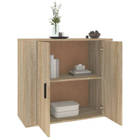 Thumbnail for Sideboard Sonoma-Eiche 80x33x70 cm Holzwerkstoff