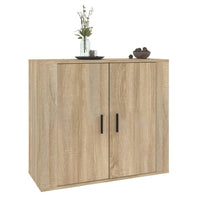 Thumbnail for Sideboard Sonoma-Eiche 80x33x70 cm Holzwerkstoff