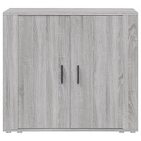 Thumbnail for Sideboard Grau Sonoma 80x33x70 cm Holzwerkstoff