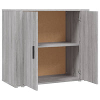 Thumbnail for Sideboard Grau Sonoma 80x33x70 cm Holzwerkstoff