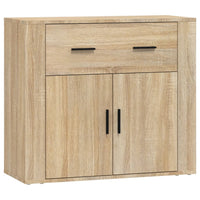Thumbnail for Sideboard Sonoma-Eiche 80x33x70 cm Holzwerkstoff