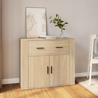 Thumbnail for Sideboard Sonoma-Eiche 80x33x70 cm Holzwerkstoff