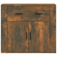 Thumbnail for Sideboard Räuchereiche 80x33x70 cm Holzwerkstoff