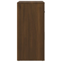 Thumbnail for Sideboard Braun Eichen-Optik 80x33x70 cm Holzwerkstoff