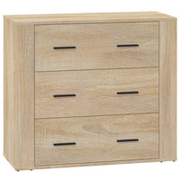 Thumbnail for Sideboard Sonoma-Eiche 80x33x70 cm Holzwerkstoff