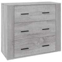 Thumbnail for Sideboard Grau Sonoma 80x33x70 cm Holzwerkstoff