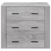 Thumbnail for Sideboard Grau Sonoma 80x33x70 cm Holzwerkstoff