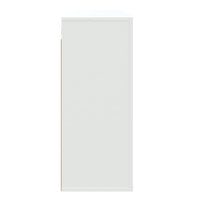 Thumbnail for Wandschrank Weiß 80x33x80 cm Holzwerkstoff