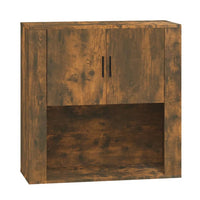 Thumbnail for Wandschrank Räuchereiche 80x33x80 cm Holzwerkstoff