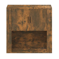 Thumbnail for Wandschrank Räuchereiche 80x33x80 cm Holzwerkstoff