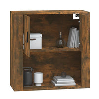 Thumbnail for Wandschrank Räuchereiche 80x33x80 cm Holzwerkstoff
