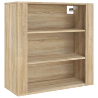 Thumbnail for Wandschrank Sonoma-Eiche 80x33x80 cm Holzwerkstoff