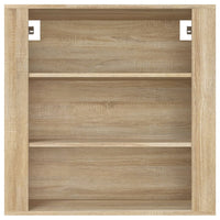 Thumbnail for Wandschrank Sonoma-Eiche 80x33x80 cm Holzwerkstoff