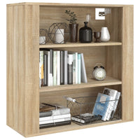 Thumbnail for Wandschrank Sonoma-Eiche 80x33x80 cm Holzwerkstoff