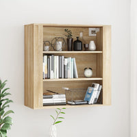 Thumbnail for Wandschrank Sonoma-Eiche 80x33x80 cm Holzwerkstoff