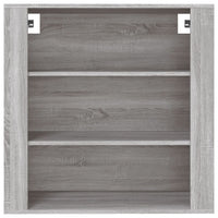 Thumbnail for Wandschrank Grau Sonoma 80x33x80 cm Holzwerkstoff
