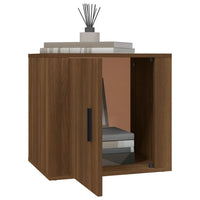 Thumbnail for Nachttische 2 Stk. Braun Eichen-Optik 50x39x47 cm