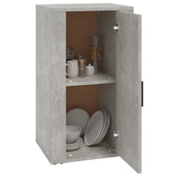 Thumbnail for Sideboard Betongrau 40x33x70 cm Holzwerkstoff