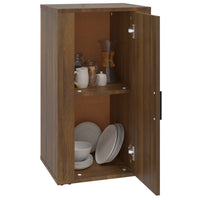 Thumbnail for Sideboard Braun Eichen-Optik 40x33x70 cm Holzwerkstoff