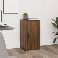 Thumbnail for Sideboard Braun Eichen-Optik 40x33x70 cm Holzwerkstoff