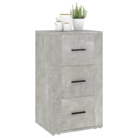 Thumbnail for Sideboard Betongrau 40x33x70 cm Holzwerkstoff