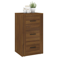 Thumbnail for Sideboard Braun Eichen-Optik 40x33x70 cm Holzwerkstoff