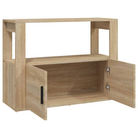 Thumbnail for Sideboard Sonoma-Eiche 80x30x60 cm Holzwerkstoff