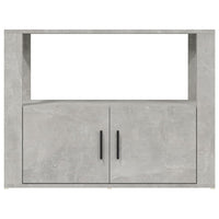 Thumbnail for Sideboard Betongrau 80x30x60 cm Holzwerkstoff