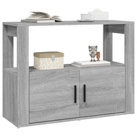 Thumbnail for Sideboard Grau Sonoma 80x30x60 cm Holzwerkstoff