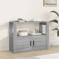 Thumbnail for Sideboard Grau Sonoma 80x30x60 cm Holzwerkstoff