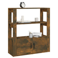 Thumbnail for Sideboard Räuchereiche 80x30x90 cm Holzwerkstoff