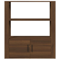 Thumbnail for Sideboard Braun Eichen-Optik 80x30x90 cm Holzwerkstoff