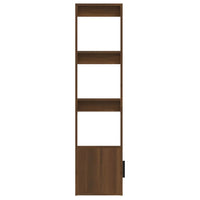 Thumbnail for Sideboard Braun Eichen-Optik 80x30x119,5 cm Holzwerkstoff