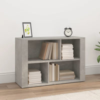 Thumbnail for Sideboard Betongrau 80x30x54 cm Holzwerkstoff
