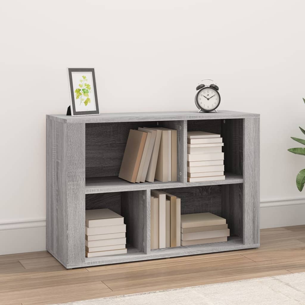 Sideboard Grau Sonoma 80x30x54 cm Holzwerkstoff