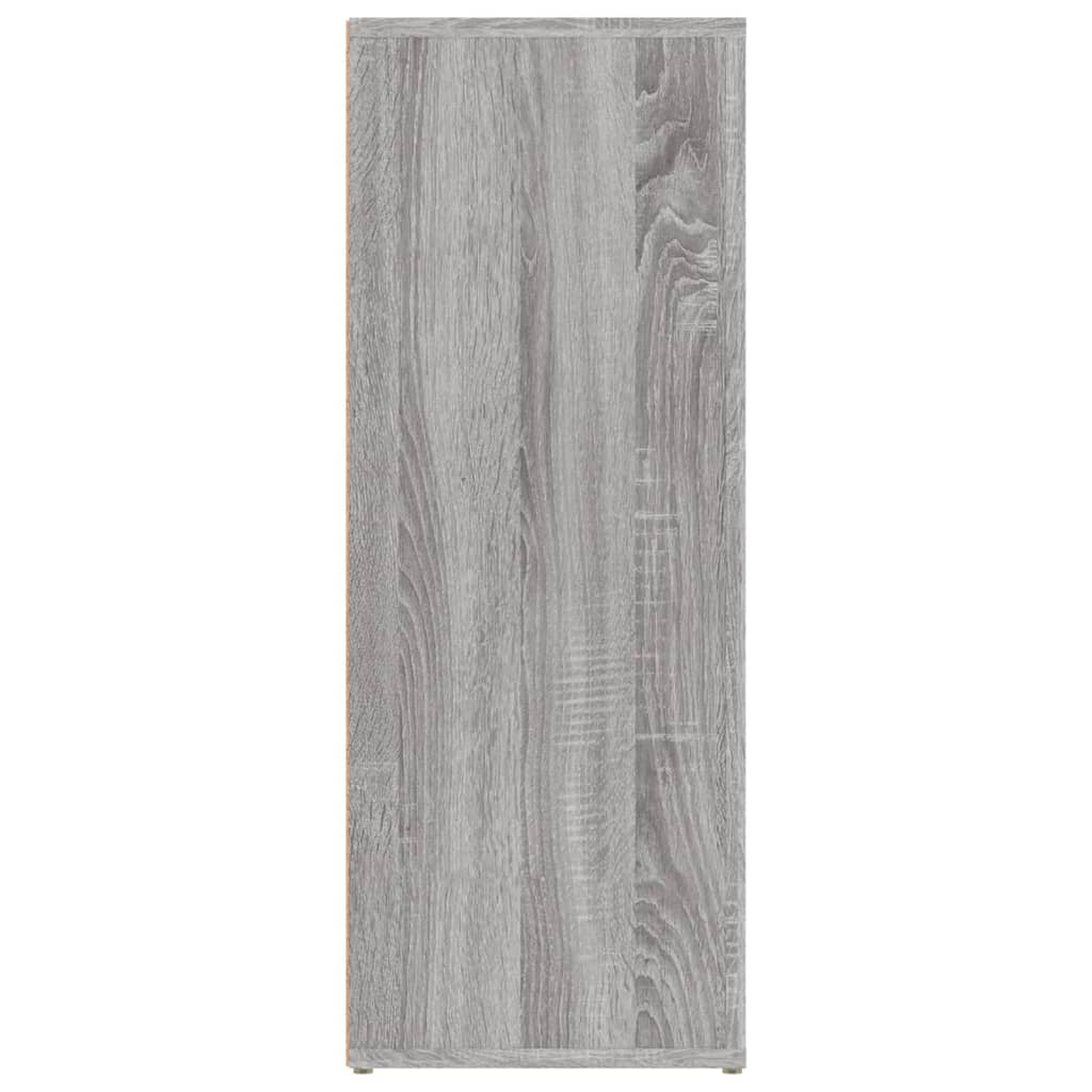 Sideboard Grau Sonoma 80x30x80 cm Holzwerkstoff