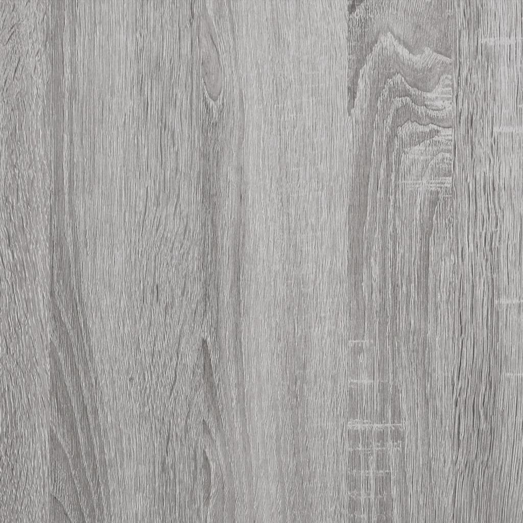 Sideboard Grau Sonoma 80x30x80 cm Holzwerkstoff