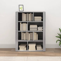 Thumbnail for Sideboard Grau Sonoma 80x30x106 cm Holzwerkstoff